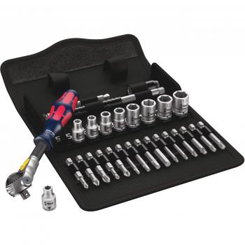 Wera Zyklop Speed Ratchet Set in Red