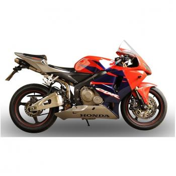 Silenzatore Marmitta GPR DeepTone Inox Slip‑On per CBR 600 RR 05‑06