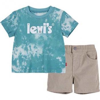 Conjunto 2 piezas bebé niño Levi's azul