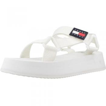 Sandalias Tommy Jeans Eva Stripes blancas mujer - 40