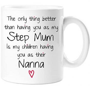 Family First: Step Mom & Step Dad Mug