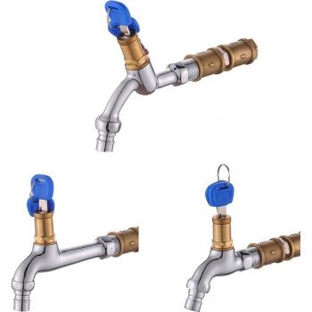 FOHEEL Brass Garden Faucet with Lock Key