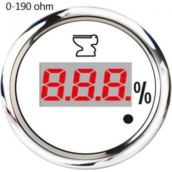 52mm Waterproof Holding Tank Level Indicator for Boats