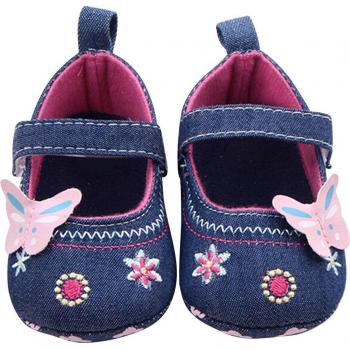 SAGACE Baby Girl Soft Material Butterfly Shoes Easy Wear Toddler Shoes