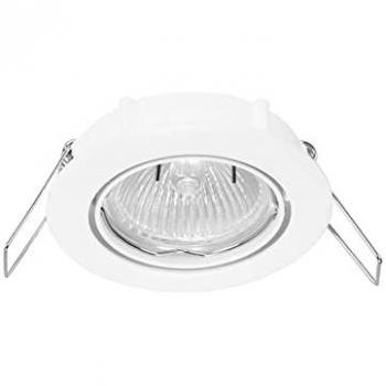 Downlight orientabile Sound Plus lampadina GU10 bianco
