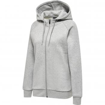 Sudadera con cremallera Hummel roja Heavy