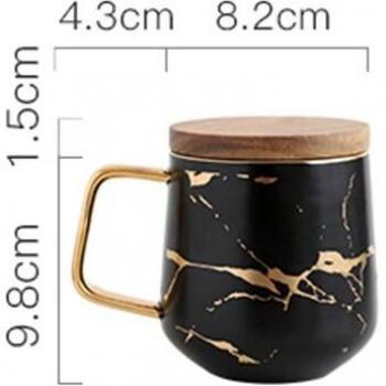 Taza Condensadora Cerámica Lujosa