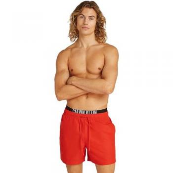 Calvin Klein Pantaloncini Da Bagno Regular Fit KM0KM01093 Rosso