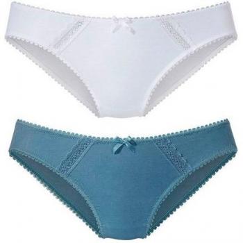 Nuance Unifarben Slip für Damen - Größe 32