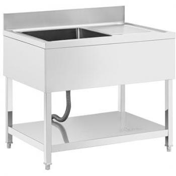 Royal Catering RCGS-1B100D7 Sink Unit - 1 basin - stainless steel - 100 x 70 x 97 cm