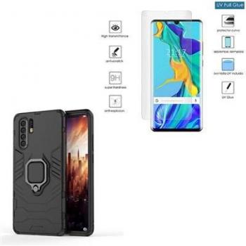 Protector de Vidrio UV Nano Curvado con Cubierta Triple 1:1 Defensa Militar Huawei P30 Pro