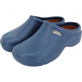 Town and Country EVA Cloggies Garden Shoes Navy Size 9