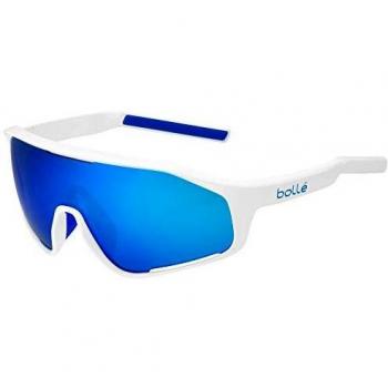 Bolle' Occhiali Da Sole Shifter, Unisex, Grandi, Bianco Lucente