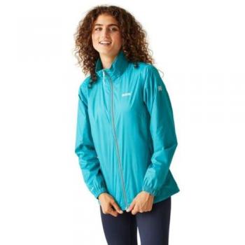 Regatta Corinne IV Damen‑Regenjacke – Tahoe Blue, Größe 38, wasserfest, mit Kapuze
