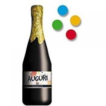 Tubo Sparacoriandoli Bottiglia Champagne cm.20 Feste e Party