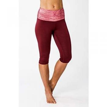 Legging Femme Supernatural Super 3/4 Tight Printed, Cabernet/Bossa Shibori, Taille Fabricant XS