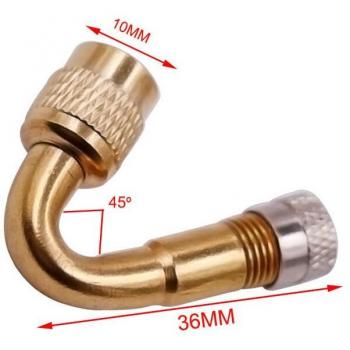 Adaptador Angulo Neumáticos 90° Motocicleta