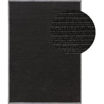Alfombra Exterior e Interior Nandi Negra Benuta 90x130