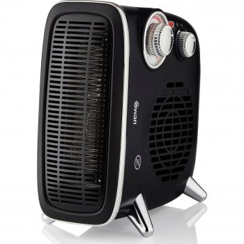 Swan Vertical Fan Heater 2000W - Black