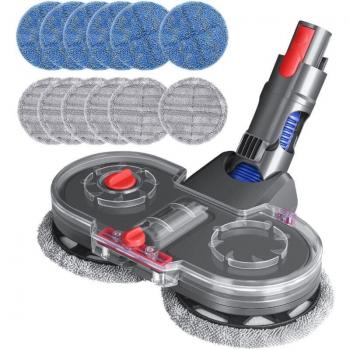 Dyson V15 V11 V10 V8 V7 Smart Mopping Head with Water Tank & 12 Reusable Pads