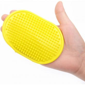 Rubber Bath Brush for Pet Grooming