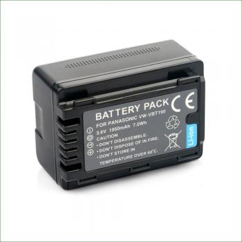 PowerPack VBT190 – Batería de iones de litio para Panasonic HC‑VX980