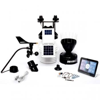 Davis Vantage Pro 2 Funk-Wetterstation mit Wind-, Regen-, UV- und Solar-Sensoren - EU 6263