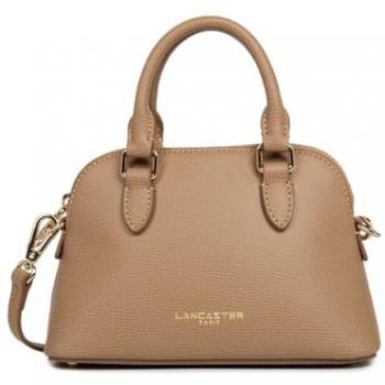 Sac à main LANCASTER Demi Lune Zippé S Sierra Jia Sable Beige