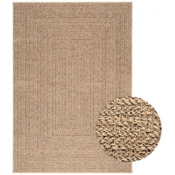 Alfombra ZIZUR 120x170 cm yute apariencia para interior y exterior