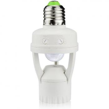 MotionSense 110/220 V Dual‑Voltage Sensor Switch for E27 LED Lamps