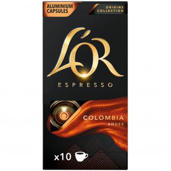 Cápsulas de Café Espresso Colômbia L'OR 52g