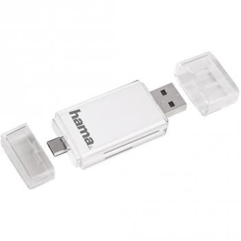 USB A/B Micro OTG Hama Lettore SD/SDHC/SDXC