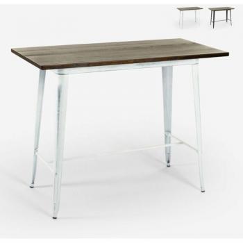Diseño de Mesa Alta con Taburetes Retro Catal Brush