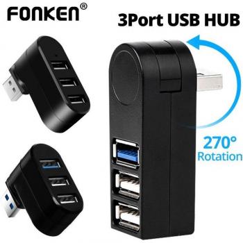 FONKEN High-Speed USB 3.0 Splitter Adapter