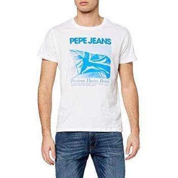 Pepe Jeans Sheldon Pull, Blanc (Optic White 802), L Homme