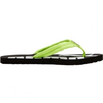 Chanclas Puma Epic Flip V2 lime pow negro infantil