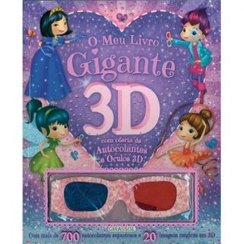 O MEU LIVRO GIGANTE 3D COM AUTOCOLANTES