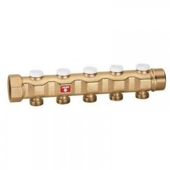 Caleffi 663150 Collecteur de refoulement avec coudes réglables