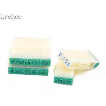 Detachable Letter Stamps for Scrapbooking