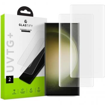 Vetro Temperato Glastify UVTG+ per Samsung S23 Ultra - 2 Pezzi