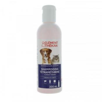 Shampoing Antiparasitaire Puces Poux et Tiques Chien Chat 500 ml