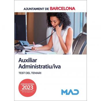 Auxiliar Administratiu/iva. Ayuntamiento de Barcelona. Test del temari