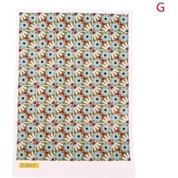 1:12 DIY Dollhouse Wallpaper - 21 x 30 cm