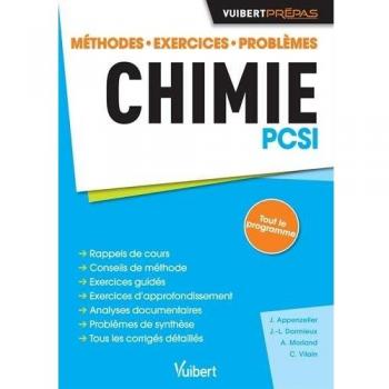 Chimie PCSI - Méthodes. Exercices. Problèmes