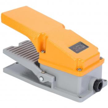 Pedal de Contacto Plata para Máquinas LT4 Aluminio