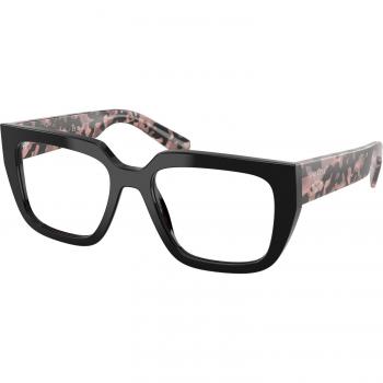 Prada A03V Women's Black Blue‑Light Blocking Glasses (Size 50)