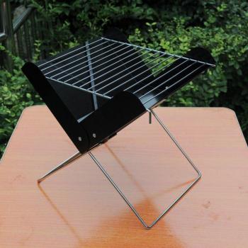 Mini Holzkohle Grill für 2 Personen