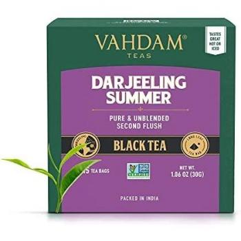 Darjeeling Schwarztee aus dem Himalaya (30 Teebeutel)