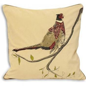Riva Home Hunter Velvet Pheasant - Housse de coussin (45x45cm) (Vert) - UTRV497
