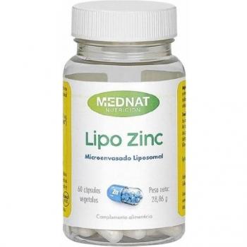Mednat Nutricion Lipo Zinc 60 Cápsulas